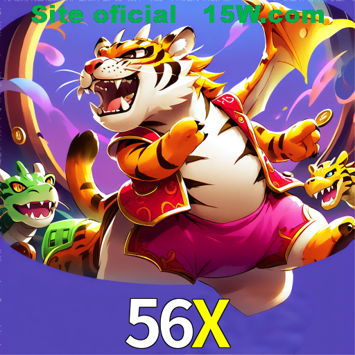 Imagem promocional da 56X mostrando a plataforma e suas vantagens